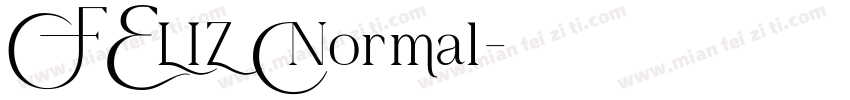 FELIZ Normal字体转换